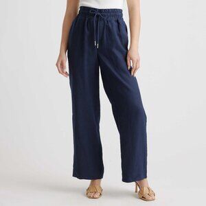 Quince 100% European Linen Wide Leg Pants